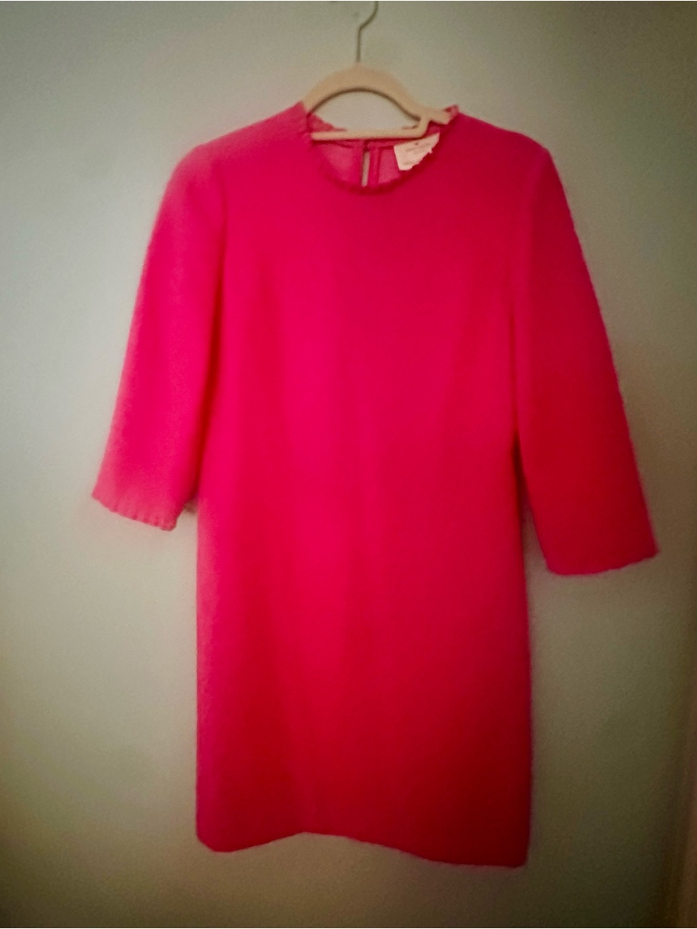 kate spade Bright Fuchsia Shift Mini Dress